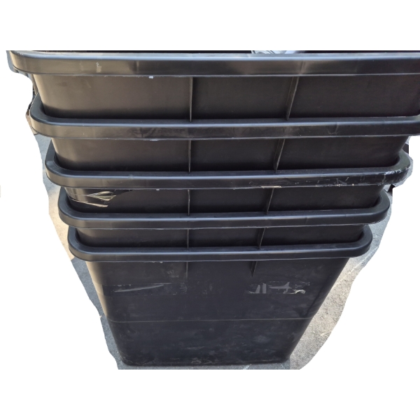 Set of Five Customer Return Storage Containers