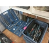 Image 1 : Die Tap Set and Small Bin of Assorted Screwdrivers