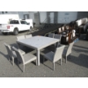 Image 2 : Grey Woven Resin Patio Table & 8 Chairs