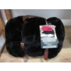 Image 1 : Black Faux Fur Throw Blanket 