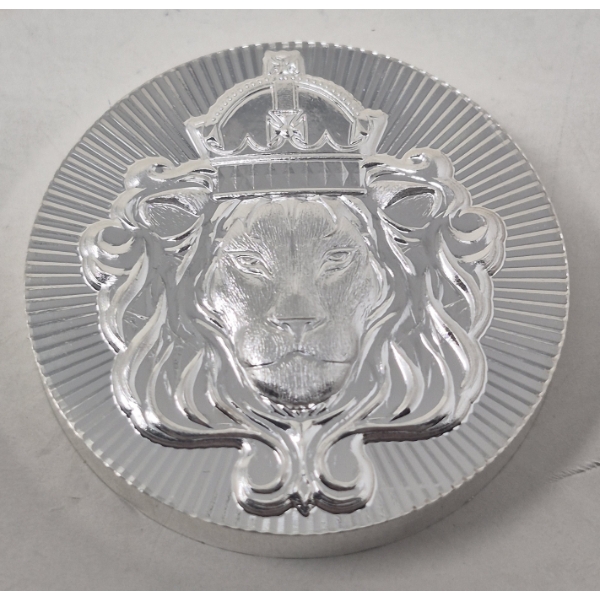 2 Oz .999 Silver Stackable Lion Round