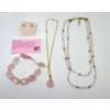 Image 1 : 4 Piece Lot of Rose Quartz Jewelry 