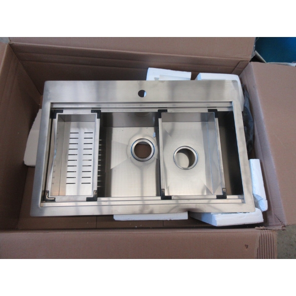 Stainless Steel Workstation Kitchen Sink