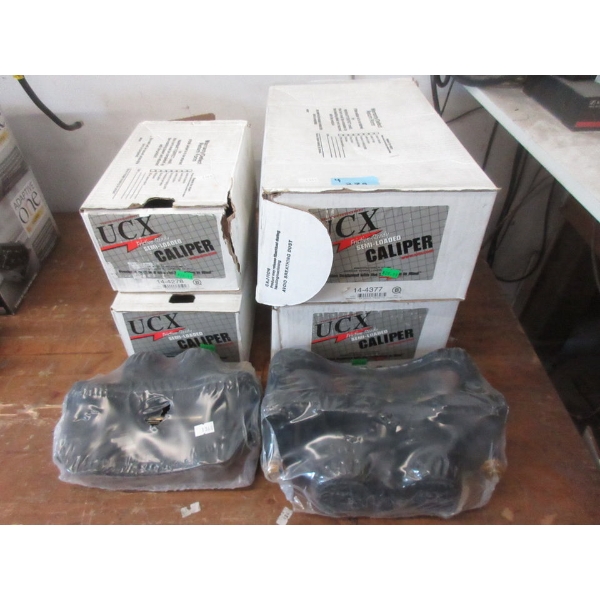 4 New Sets of Assorted UCX Brake Calipers