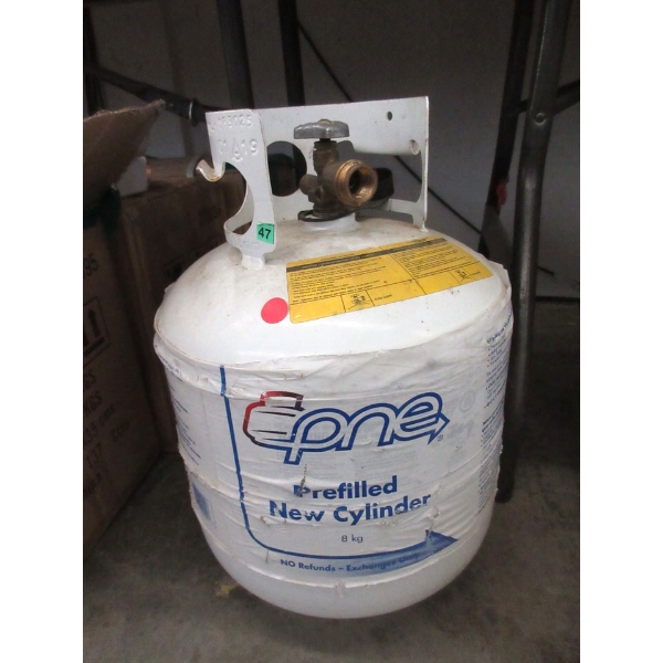 PNE 8 kg. Propane Tank - Preowned - As Is