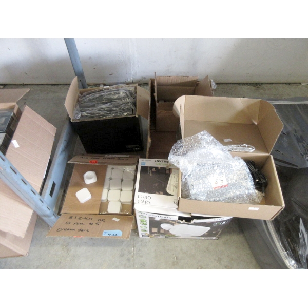 5 Boxes of Overstock & Customer Return Goods - As Is