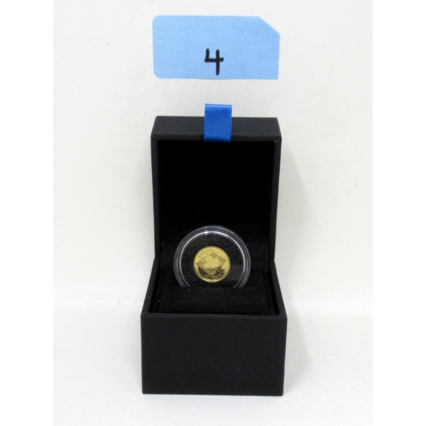 1/25 Oz .9999 Fine Gold 2015 Canada Coin  