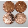 Image 2 : 27 x 1 Oz .999 Fine Copper USA/Bear Rounds