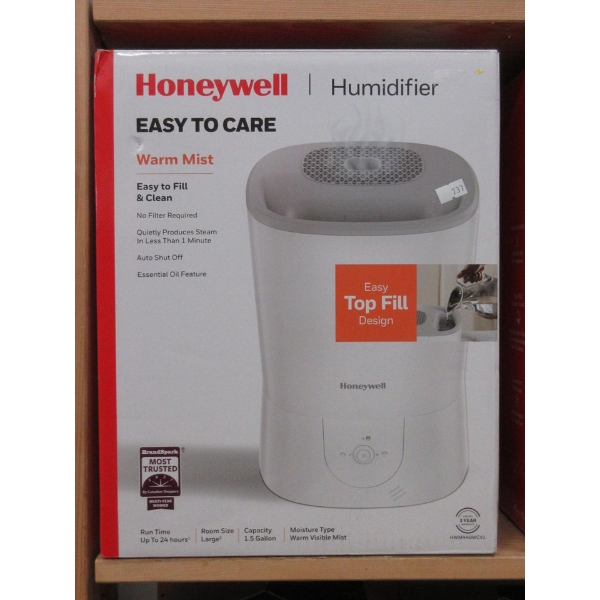 Honeywell Warm Mist Top Fill Humidifier