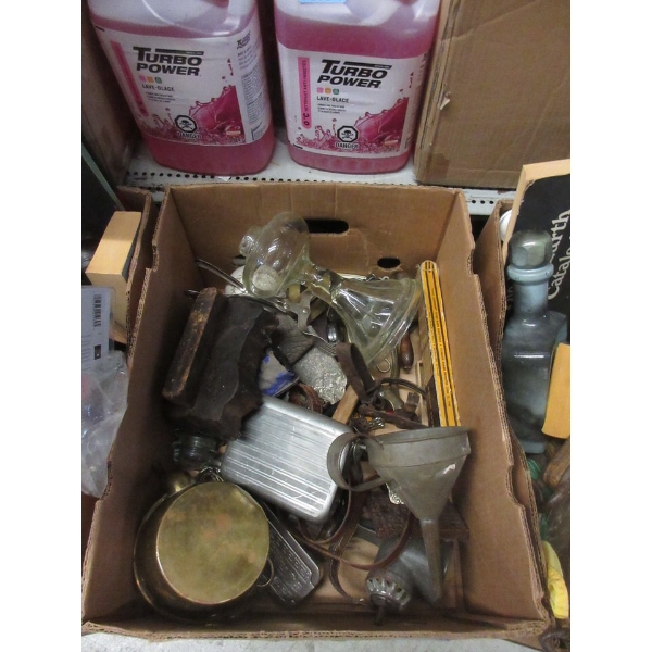 Large Box of Assorted Vintage & Other Collectibles 