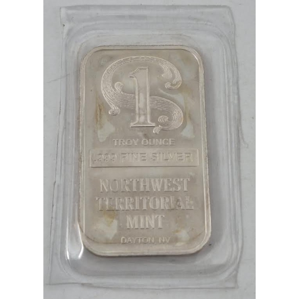 1 Oz .999 Silver NWTM Bar 