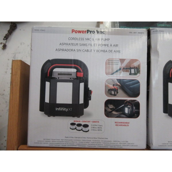 Infinity X1 Compact Cordless Vac & Air Pump