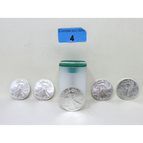 5 x 1 Oz .999 Silver 2025 Walking Liberty Coins