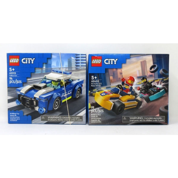 2 New LEGO CITY Building Toy Sets - Sealed Boxes