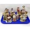 Image 1 : 14 Vintage Collectible Figurines - Variety of Makers