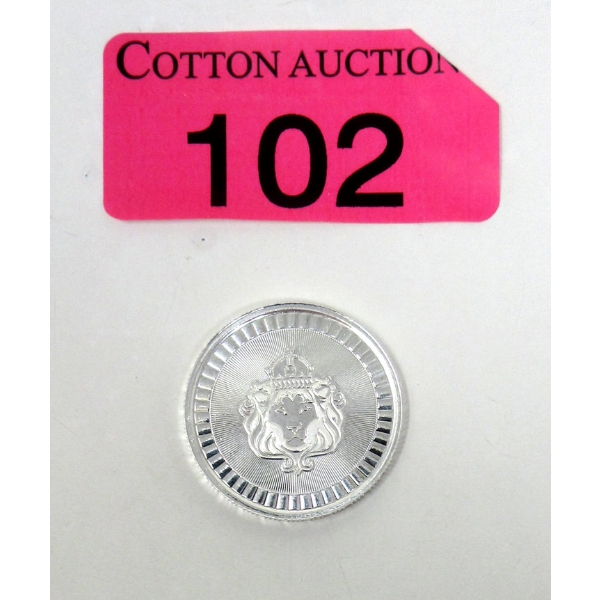 1/2 Oz .999 Silver Scottsdale Lion Round 