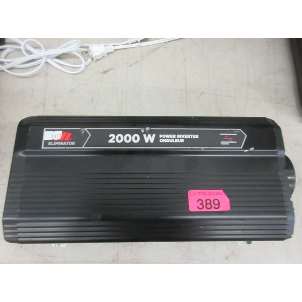 Eliminator 2000 W Power Inverter - Preowned