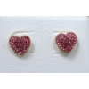 Image 1 : BNIB 14KT Yellow Gold Heart Stud Earrings