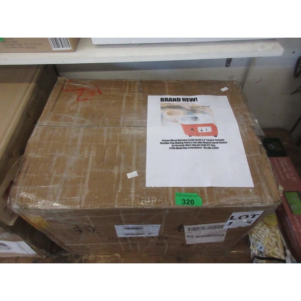 350 Watt Electric Ceramic Pottery Wheel - 9.8 /25 cm