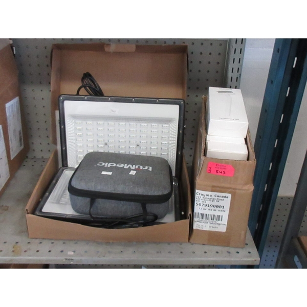 Pet Dematting Tools, Massage Gun & Flood Lights