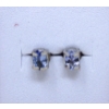 Image 1 : New One Carat Tanzanite Stud Earrings 