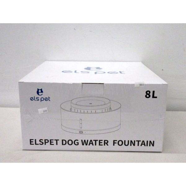 New 8 L Wireless Dog Water Fountain by Els Pet