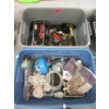 Image 1 : 2 Totes of Hand Tools and Home Repair Goods