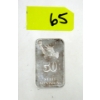 Image 1 : 1/2 Oz .999 Silver Federated Mint Art Bar 