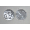 Image 2 : 5 x 1 Oz .999 Silver Mercury Greek Messenger God Rounds