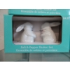 Image 2 : 12 New Bunny Salt & Pepper Shaker Sets