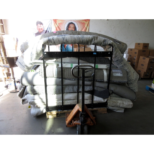 Skid of Assorted Area Carpets- Customer Returns
