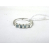 Image 6 : Three .925 Sterling Silver Crystal Gemstone Rings