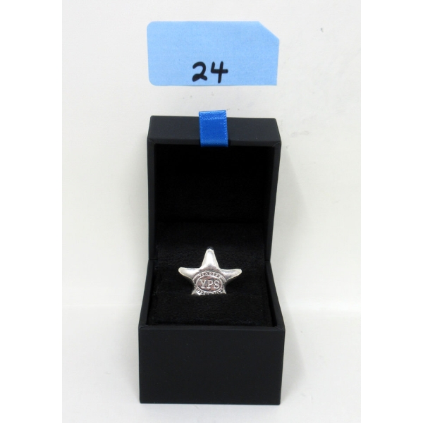 1/2 Oz .999 Silver 3D Star Bar 