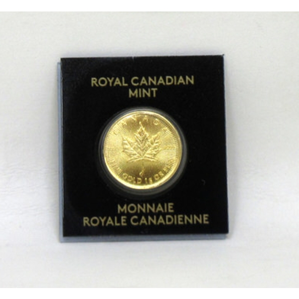 1 Gram .9999 Fine Gold 2023 Maple Leaf Coin 