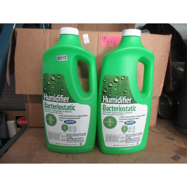 13 x 946 ml Jugs of Best Air Humidifier Bacteriostatic