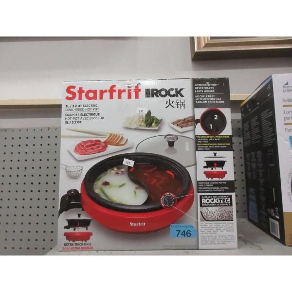 Starfrit "The Rock" Dual Sided Hot Pot - 3L/3.2 QT