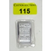 Image 1 : 1 Oz. Johnson Matthey .999 Silver Bullion Bar