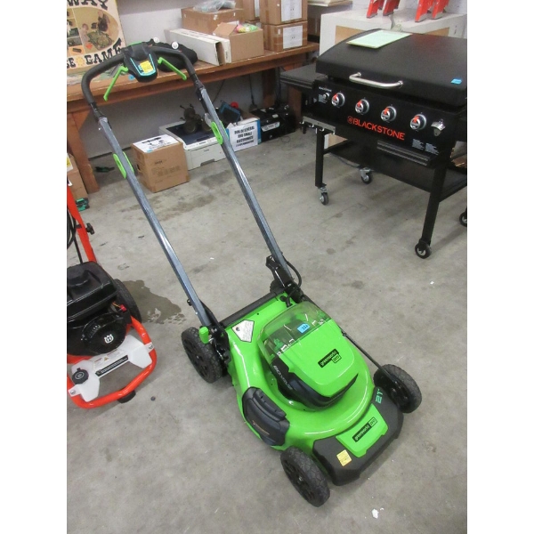 Greenworks Pro 21" Self-Propelled Lawn 