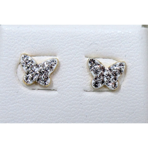 BNIB 14KT Yellow Gold Stud Earrings