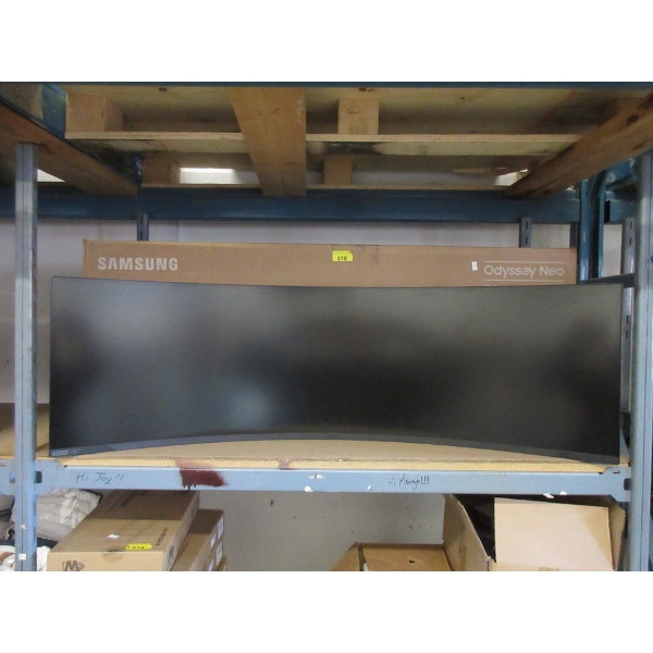 Samsung Odyssey Neo G9 Curved Screen TV in Box