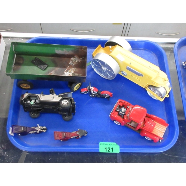 7 Assorted Vehicle Models - Preowned - As Is 