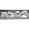 Image 1 : Prestige China Garden Silver Rimmed Dinner Ware