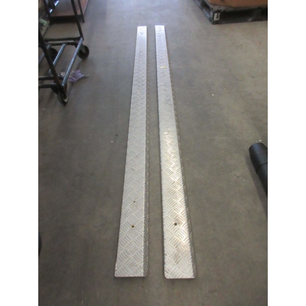 Pair of Steel Truck Bed Rails - Preowned - As Is