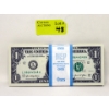 Image 1 : 100 x $1 USD Uncirculated Federal Reserve Bundle 