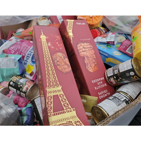 Skid of Assorted Food Items 