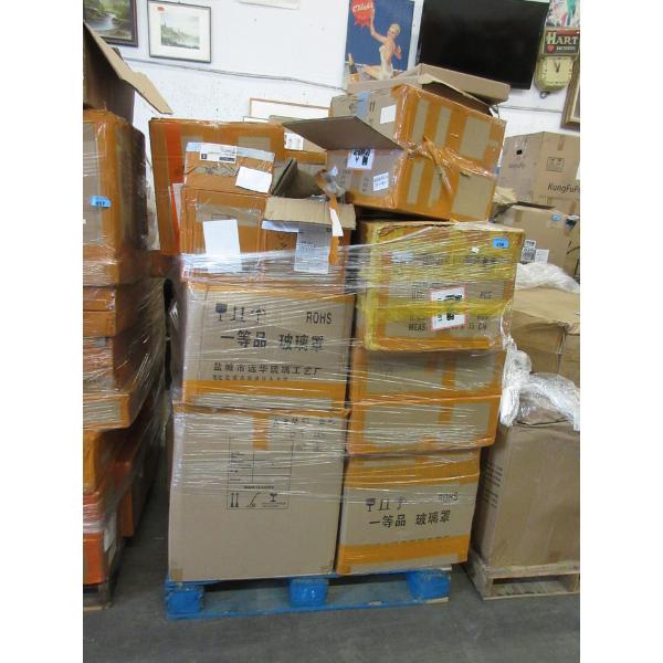 Skid of Boxed Customer Return Light Fixtures