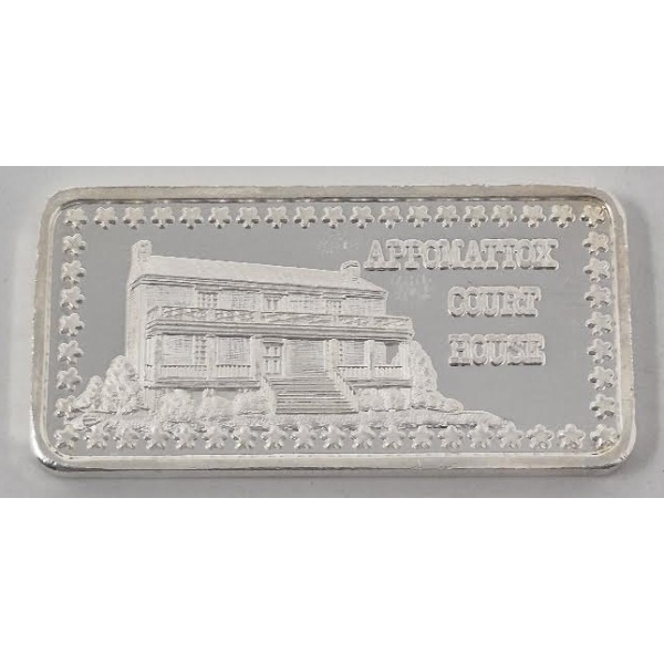 1 Oz .999 Silver Wonders Of America Bar 