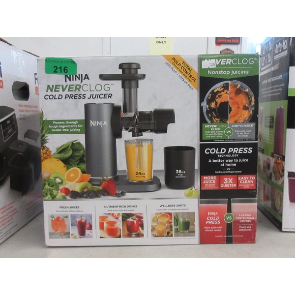 Ninja Never Clog Cold Press Juicer
