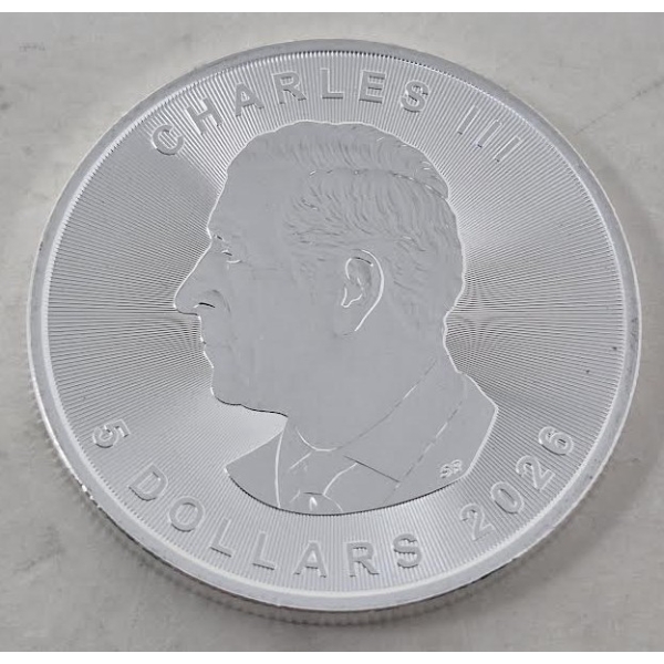 1 Oz .9999 Silver 2026 Canada Maple Leaf Coin 