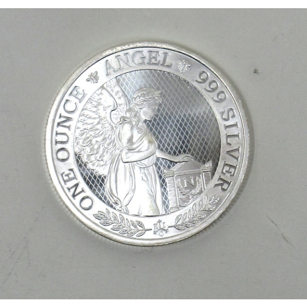 1 Oz .999 Silver 2021 Angel Coin 